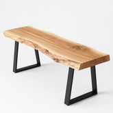 Live Edge Hickory Coffee Table